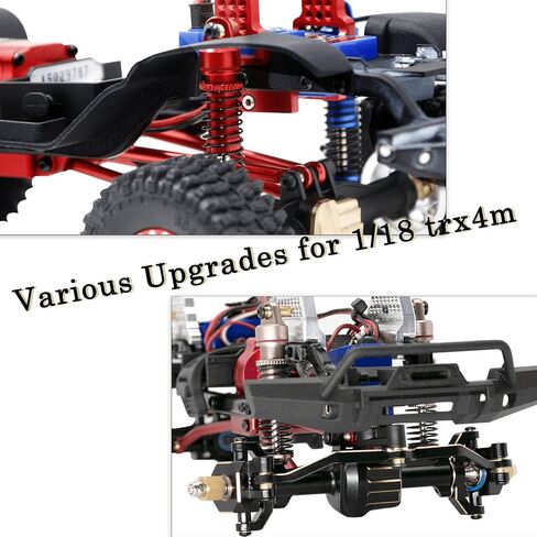 Steel Transmission Gear Set Upgrade Parts for 1/18 TRX4M,Metal Gearbox Transmission Gears Hops Up. in Saudi Arabia