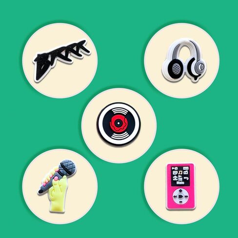 40 قطعة من سحر الأحذية لشاحنة البهجة وحيد القرن ونباتات رائد الفضاء، مجموعة سحر رعاة البقر الإرهابية والبستنة ومخيم التمساح لتزيين الأحذية in Kuwait