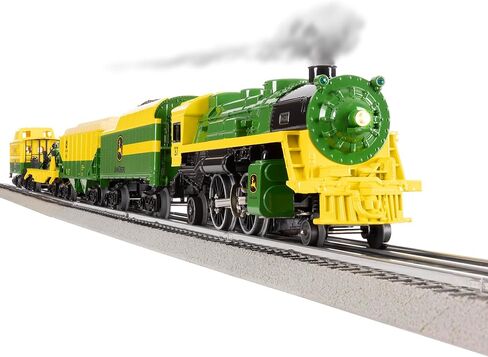 مجموعة قطار John Deere GP38 Freight LionChief Electric O Gauge Bluetooth 5.0 مع جهاز تحكم عن بعد in Saudi Arabia