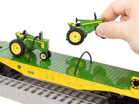 مجموعة قطار John Deere GP38 Freight LionChief Electric O Gauge Bluetooth 5.0 مع جهاز تحكم عن بعد in Saudi Arabia