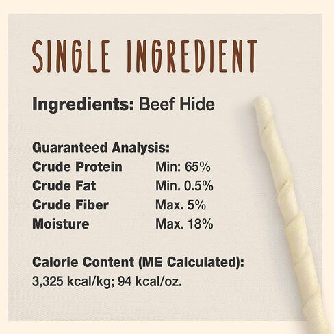 Cadet Premium Grade Beef Hide for Dogs, Rawhide Long Lasting Dog Chews, Chips, Curls & Rolls for Small/Medium/Large Dogs in Saudi Arabia