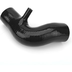 Air Intake Hose, Heat Resistant Silicone Intake Pipe Improved Air Flow For Cooper S R53 (Black)