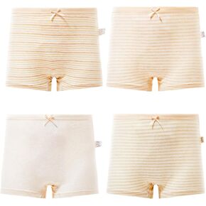 4Packs Girl Knickers Underwear Boyshorts Briefs Pants Kids Briefs Big Children Girl Boxers Panties Underwear