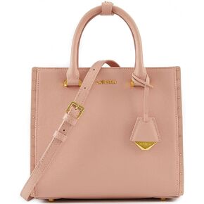 LA FESTIN Designer Leather Handbag for Women - Small Crossbody Purse with Top Handle and Adjustable Strap