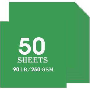 Red Cardstock 50 sheets, 12" x 12" Cardstock Paper Bulk Construction Paper,250GSM Card Stock Printer Paper Scrapbooking Supplies for Diy Crafts Cricut Card Making (Red) in Kuwait