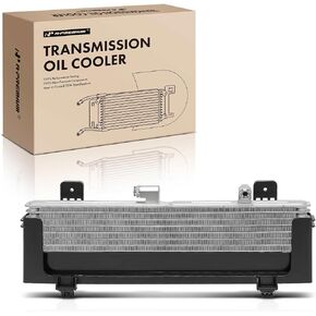 A-Premium Transmission Oil Cooler Compatible with Chevrolet Silverado 2500 HD, Silverado 3500 HD & GMC Sierra 2500 HD, Sierra 3500 HD, 2015 2016 2017 2018 2019, 6.0L