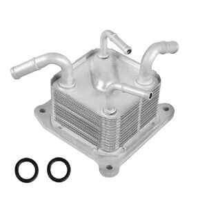 21606-3JX2C CVT Transmission Oil Cooler with O-Rings Fit for Nissan Versa 2012-2017, Versa Note 1.6L 2014-2017
