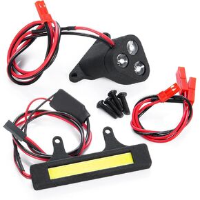 RC Car LED Lights Kit Front & Rear Light Lamp Taillight Headlight Compatible with Arrma Talion 6S 1/8 RC Crawler Car Upgrade Parts Accessories