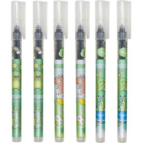 12PCS Cute Dinosaur Pens Liquid Ink Pens Animal Print Pen Quick Dry Ink Pens 0.5 mm Fine Point Black Ink for Writing Taking Notes Sketching At School Office.