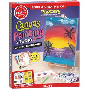 KLUTZ Canvas Painting Studio Craft Kit