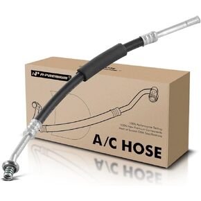 A-Premium A/C Liquid Line Hose Assembly Compatible with Ford Crown Victoria Mercury Grand Marquis 1992-1997 Lincoln Town Car 1991-1997, Condenser to Evap, Without Orifice Tube