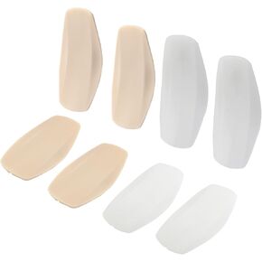 4 Pairs Silicone Bra Strap Cushions Holder Non-Slip Shoulder Pads Comfortable and Pliable Ease Shoulder Discomfort
