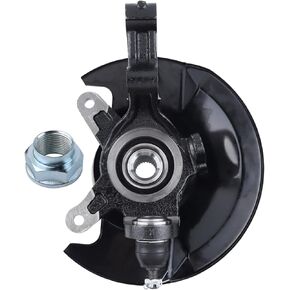 FEIDKS 698-494 Steering Knuckle & Wheel Hub Bearing Assembly Front Right/Passenger Side for 2003-2005 honda civic L4 1.7L CNG & petrol