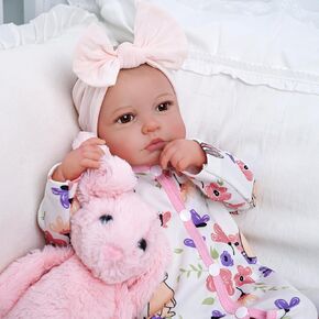 BABESIDE Reborn Baby Dolls - 20-inch Cute Soft Vinyl Realistic Baby Doll Real Life Baby Dolls with Complete Accessories Perfect for Cuddling, Playtime, and Gift Giving