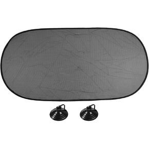 uxcell Black Car SUV Vehicle Rear Window Sun Shade Visor Mesh Cover Shield Curtain