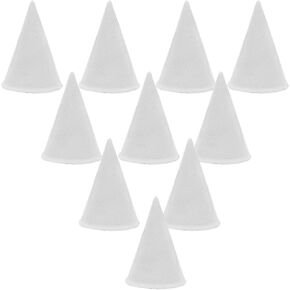 OHPHCALL 10pcs Pottery Kiln Nails Moveable Ceramic Refractory Support Nails High Temperature Reusable Resistant Pottery Tools Kiln Tool-kiln Supporting Tools
