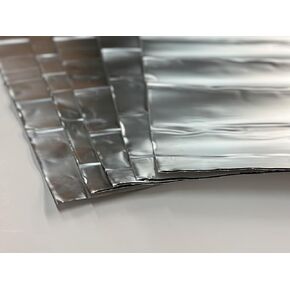 FatMat Rattletrap Butyl 80 mil 50 SQ FT Sound Deadener/Dampening with NO Logo (Tool Kit Included)