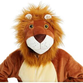 Adult Onesie Pajamas Lion Gray Rabbit Puppy Cosplay Animal Halloween Christmas Shark Bear Costume Sleepwear