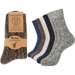 Jeasona Alpaca Socks Women Wool Socks Warm Winter Thick Gifts for Women Mom