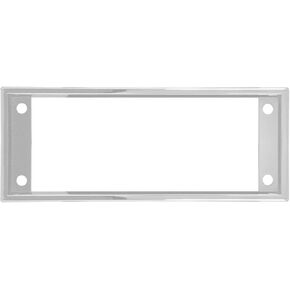 GG Grand General 68252 Chrome Plastic Heater Control Cover for Kenworth