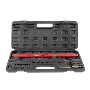 71400 Manifold Drill Template fit for GM/Chevy LSIII 4.8L, 5.3L, 6.0L Motors 1999-2007 - Removal Tool Kit Remove Broken Exhaust Manifold Bolts Stud Without Damage Cylinder Head