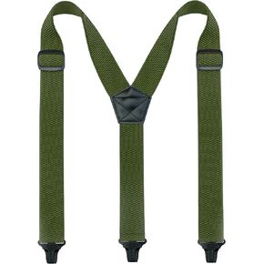 JEMYGINS Hidden Suspenders for Men Under Clothes 3 Clips - Free Yourself from Troublesome Waistbands(1.48" Wide)