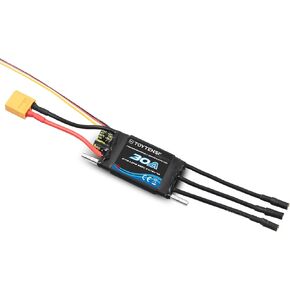 30A 2-4S Water Cooling Brushless Marine ESC for RC Boat with 3.5mm Bullet and XT60 connectors