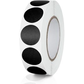 Round Stickers White 3/4 Inch Circle Labels with Color Coding Dot Sticker Waterproof Removable Roll of 1000 in Kuwait