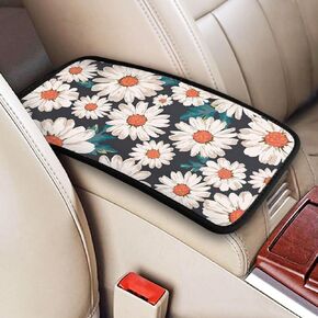 أسود أبيض سباق متقلب العلم معايرة شبكة الشطرنج السيارات مركز وحدة التحكم غطاء وسادة سيارة مسند ذراع مقعد صندوق غطاء وسادة عالمية لمعظم المركبات سيارات الدفع الرباعي شاحنة اكسسوارات السيارات الديكور in Kuwait