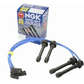 NGK Spark Plug Wire Set compatible with Honda Accord 2.2L 2.3L L4 1994-2002