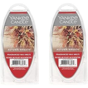 Yankee Candle Pack of 2 Autumn Wreath Fragranced Wax Melts