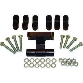 PowerMadd 45400 Universal Pivoting Riser - 3" - Black