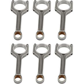 11247624615 6pcs Engine Connecting Rods Fit for 2011-2018 X5 3.0L, Fit for 2011-2016 535i 3.0L, Replace OE 11247624615, 11247586492