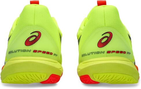 ASICS Men's Solution Speed FlyteFoam 3 Tennis Shoes, 8, Safety Yellow/Black in Saudi Arabia