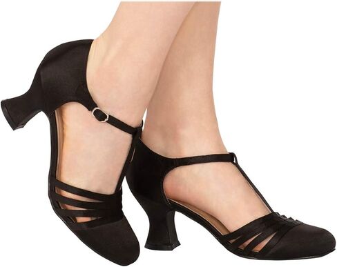 Rubie's Women's Costume Lucy Low Heel, Black, 7 in Saudi Arabia