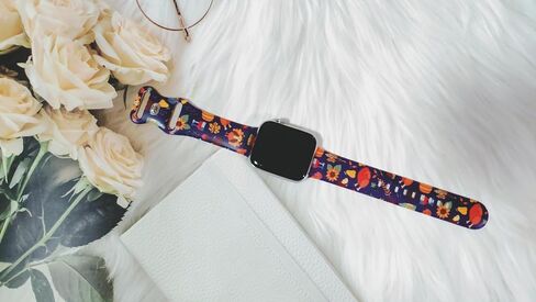 Thanksgiving Watch Band Compatible With Apple Watch 38mm 40mm 41mm 42mm 44mm 45mm 49mm, Wristband Replacement For Iwatch All Series in Saudi Arabia