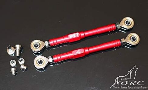 CNC Aluminum Front Rear Suspension and Steering Turnbuckle Tie Rod Set for 1/5 RC Car Losi 5ive-t 5T Upgrade Part (Blue) in Kuwait