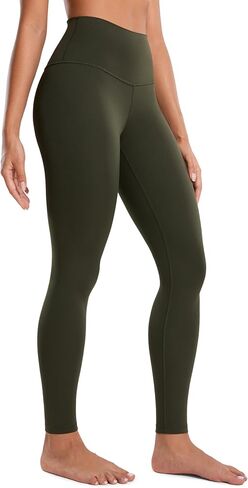 CRZ YOGA Butterluxe High Waisted Lounge Legging 28'' - Workout Leggings for Women Buttery Soft Yoga Pants Borealis Green Large in Saudi Arabia