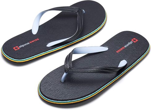 Alpine Swiss Men’s Flip Flops Lightweight EVA Sandals in Kuwait