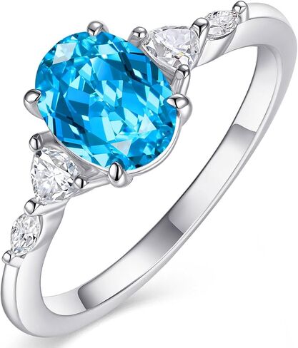 14K 18K Gold Emerald Rings for Women, 1 1/2 CT Oval Cut Birthstone Promise Anniversary Gold Vermeil/925 Sterling Silver Plated Ring, Gift for Wife Mom Girlfriend Her Size 5 to 12 in Saudi Arabia