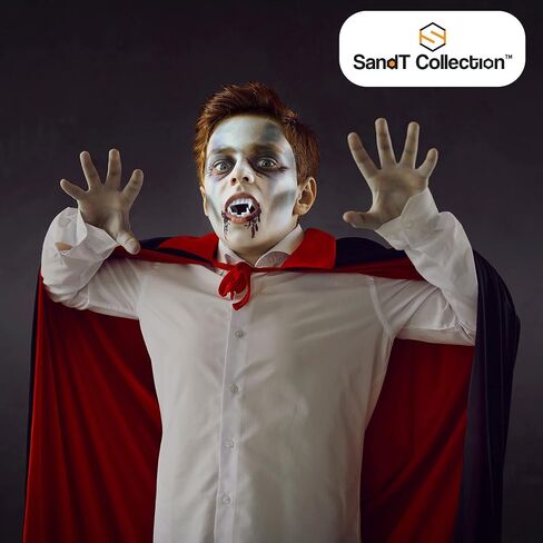 SandT Collection 12 Pieces Ugly Gag Teeth Costume Fake Denture Halloween Costume in Saudi Arabia