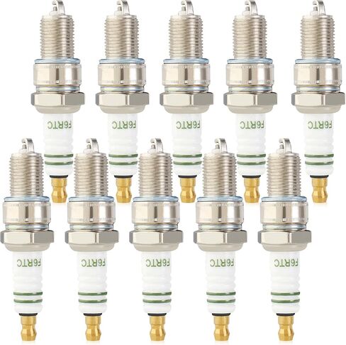 Spark Plug F6rtc متوافق مع Champion 415 RN9YCC RN10YC BOSCH WR6DC WR7DC 242229656 W175TR30 W200TR33 in Kuwait