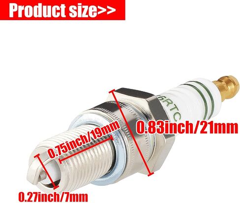 Spark Plug F6rtc متوافق مع Champion 415 RN9YCC RN10YC BOSCH WR6DC WR7DC 242229656 W175TR30 W200TR33 in Kuwait
