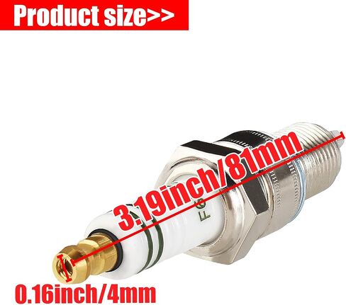 Spark Plug F6rtc متوافق مع Champion 415 RN9YCC RN10YC BOSCH WR6DC WR7DC 242229656 W175TR30 W200TR33 in Kuwait