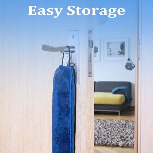 My OLi 36" Under Door Draft Stopper Stuffed Reindeer Heavy Duty Door Draft Blocker Noise Dust Wind Stop Soundproof Energy Saver for Indoor Home Children's Room in Kuwait