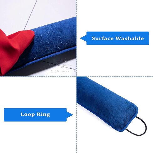 My OLi 36" Under Door Draft Stopper Stuffed Reindeer Heavy Duty Door Draft Blocker Noise Dust Wind Stop Soundproof Energy Saver for Indoor Home Children's Room in Kuwait