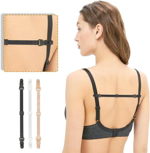 6 حزمة Racerback حمالة الصدر كليب حمالة الصدر حامل حزام حمالة الصدر المرنة حامل المرأة عدم الانزلاق حزام حمالة الصدر كليب قابل للتعديل البرازيلي النطاقات حمالة الصدر الظهر مقاطع حمالة الصدر Racerback محول حمالة الصدر الملحقات in Saudi Arabia