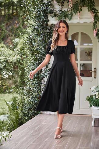 Scarlet Darkness Renaissance Dress for Women Milkmaid Corset Dresses with Slit in Saudi Arabia