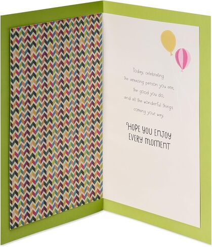 American Greetings Birthday Card (Celebrating You) in Saudi Arabia