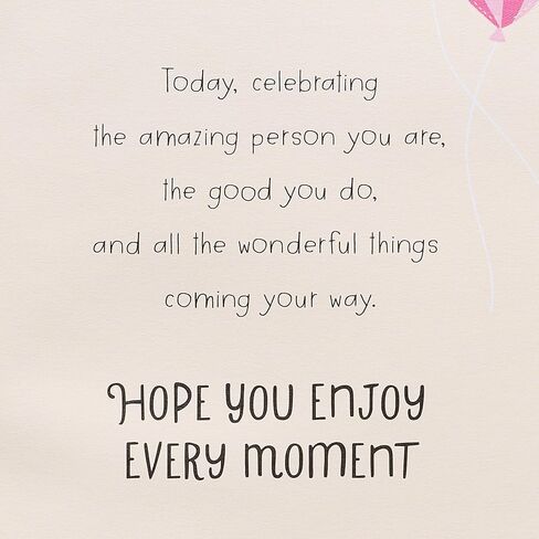 American Greetings Birthday Card (Celebrating You) in Saudi Arabia